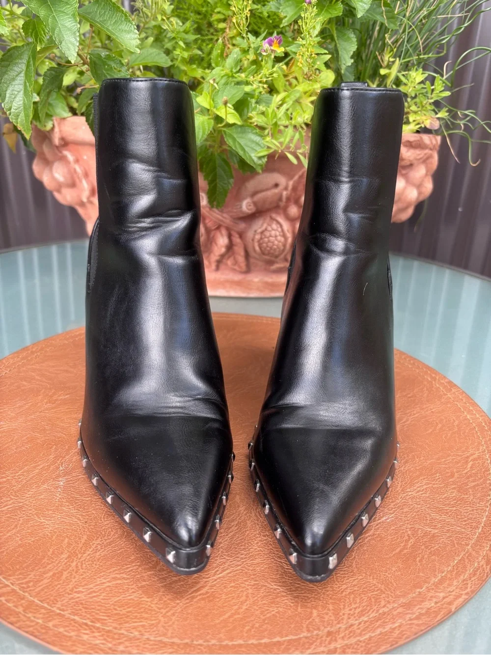 Charles by Charles David Vegan Studded Boots